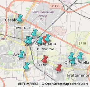 Mappa Via Nazario Sauro, 81030 Gricignano di Aversa CE, Italia (2.24692)