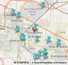 Mappa Vico Penta, 81030 Gricignano di Aversa CE, Italia (2.53714)