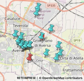 Mappa Vico Penta, 81030 Gricignano di Aversa CE, Italia (2.097)
