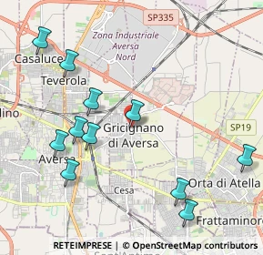 Mappa Vico Penta, 81030 Gricignano di Aversa CE, Italia (2.47)