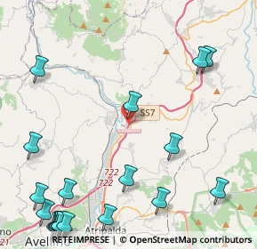 Mappa A16, 83039 Pratola Serra AV, Italia (7.018)