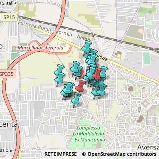 Mappa Via Andreozzi Paolo, 81031 Aversa CE, Italia (0.25357)
