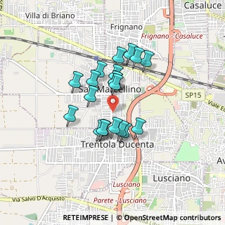Mappa Via Cosenza, 81030 San Marcellino CE, Italia (0.6945)