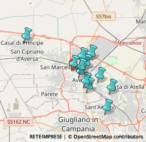 Mappa Via Segni A., 81031 Aversa CE, Italia (2.72667)