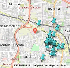 Mappa Via Segni A., 81031 Aversa CE, Italia (1.2425)