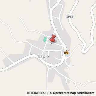 Mappa Via Aldo Moro, 27, 83030 Lapio, Avellino (Campania)