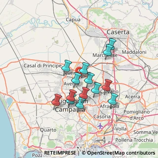 Mappa Via Gabriele D'Annunzio, 81030 Gricignano di Aversa CE, Italia (6.11786)