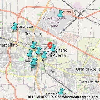 Mappa Via Gabriele D'Annunzio, 81030 Gricignano di Aversa CE, Italia (2.30545)