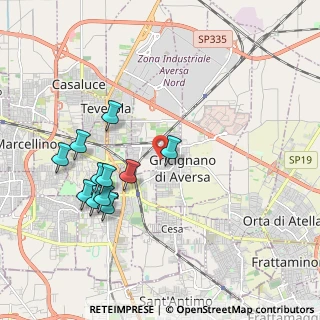 Mappa Via Gabriele D'Annunzio, 81030 Gricignano di Aversa CE, Italia (2.09273)