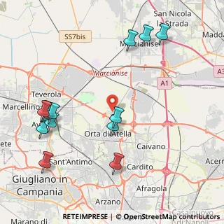 Mappa Strada Provinciale Orta Marcianise, 81030 Orta di Atella CE, Italia (5.24917)