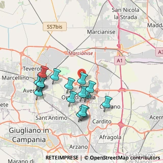 Mappa Strada Provinciale Orta Marcianise, 81030 Orta di Atella CE, Italia (3.7275)