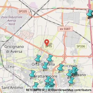 Mappa Strada Provinciale Orta Marcianise, 81030 Orta di Atella CE, Italia (3.932)