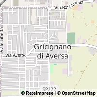 지도 Gricignano di Aversa