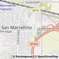 Hartă San Marcellino