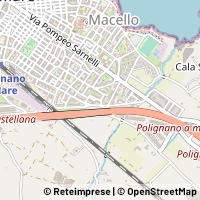 Kort Polignano a Mare