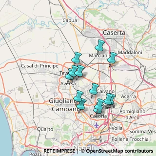 Mappa Viella Dietro Croce, 81030 Gricignano di Aversa CE, Italia (6.43615)