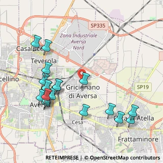 Mappa Viella Dietro Croce, 81030 Gricignano di Aversa CE, Italia (2.45895)
