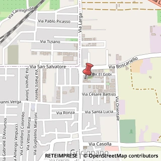 Mappa Via San Antonio Abate, 122, 81030 Gricignano di Aversa, Caserta (Campania)