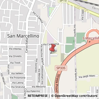 Mappa Via Campania, 81030 San Marcellino, Caserta (Campania)