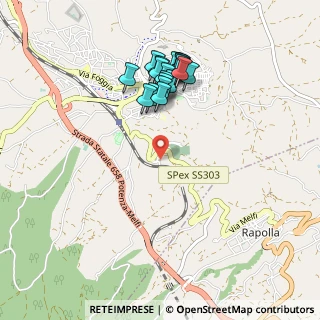 Mappa SS 303 km 84, 85025 Melfi PZ, Italia (0.9585)