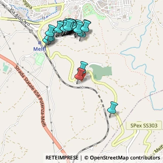 Mappa SS 303 km 84, 85025 Melfi PZ, Italia (0.64138)