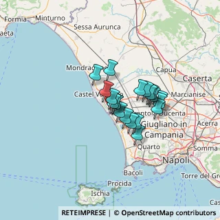 Mappa Via Nuoro, 81030 Castel Volturno CE, Italia (9.2005)