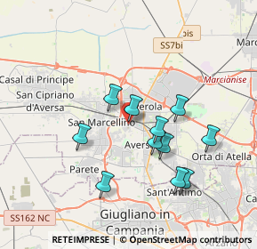 Mappa Viale Europa, 81031 Aversa CE, Italia (3.44182)