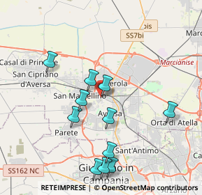 Mappa Viale Europa, 81031 Aversa CE, Italia (4.21818)