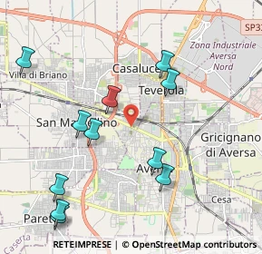 Mappa Viale Europa, 81031 Aversa CE, Italia (2.43545)