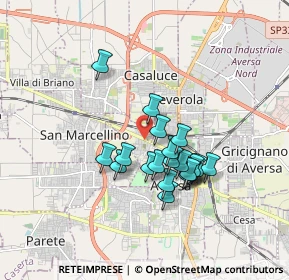 Mappa Viale Europa, 81031 Aversa CE, Italia (1.492)