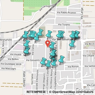 Mappa Via Antonio Gramsci, 81030 Gricignano di Aversa CE, Italia (0.22897)