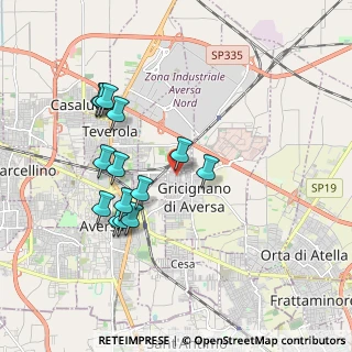Mappa Via Antonio Gramsci, 81030 Gricignano di Aversa CE, Italia (1.89929)