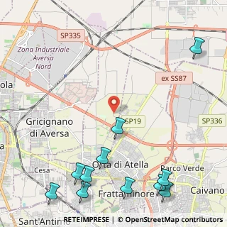 Mappa Orta Di Atella, 81030 Succivo CE, Italia (3.42545)