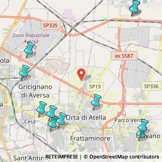 Mappa Orta Di Atella, 81030 Succivo CE, Italia (3.61909)