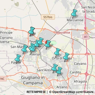 Mappa Via A. di Crollanza, 81030 Gricignano di Aversa CE, Italia (4.04643)