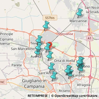 Mappa Via A. di Crollanza, 81030 Gricignano di Aversa CE, Italia (4.8025)
