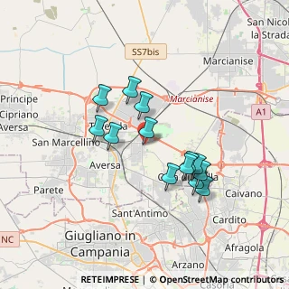 Mappa Via A. di Crollanza, 81030 Gricignano di Aversa CE, Italia (3.21077)