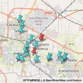 Mappa Via A. di Crollanza, 81030 Gricignano di Aversa CE, Italia (2.494)