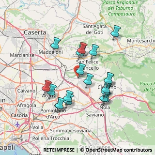 Mappa Via Reno, 81027 San Felice a Cancello CE, Italia (7.31684)