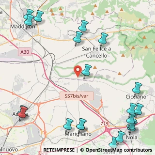 Mappa Via Reno, 81027 San Felice a Cancello CE, Italia (7.303)