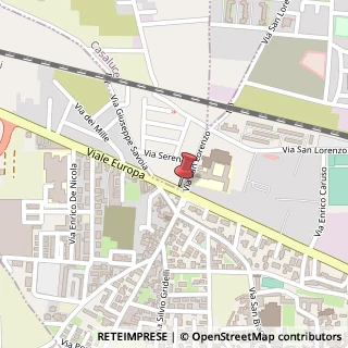 Mappa Viale Europa, 118, 81031 Aversa, Caserta (Campania)