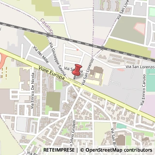 Mappa Viale Europa, 63, 81030 San Marcellino, Caserta (Campania)