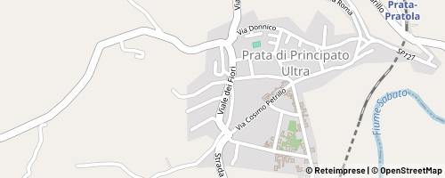 Mappa Prata di Principato Ultra