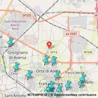 Mappa Via Marco Pantani, 81030 Orta di Atella CE, Italia (4.0155)