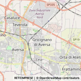Mappa Gricignano di Aversa