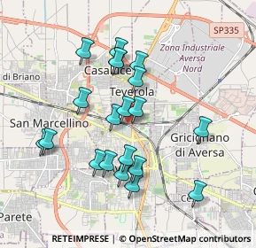 Mappa Via San Lorenzo, 81031 Aversa CE, Italia (1.8425)