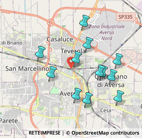 Mappa Via San Lorenzo, 81031 Aversa CE, Italia (1.97667)