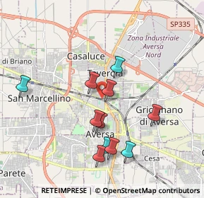 Mappa Via San Lorenzo, 81031 Aversa CE, Italia (1.89455)