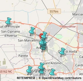 Mappa Via San Lorenzo, 81031 Aversa CE, Italia (4.24583)