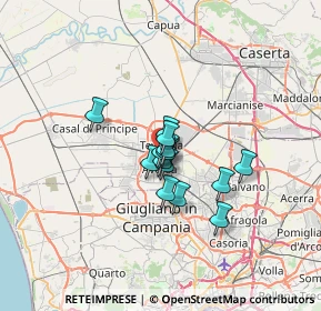 Mappa Via San Lorenzo, 81031 Aversa CE, Italia (4.21857)